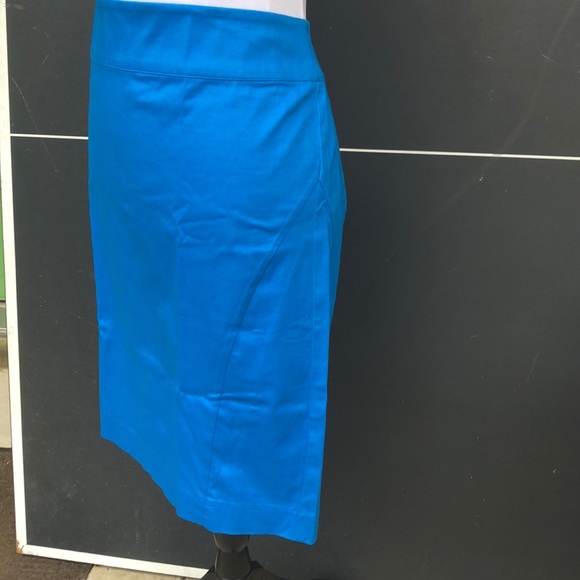 NWT Banana Republic Blue Pencil Skirt… - Picture 2 of 6